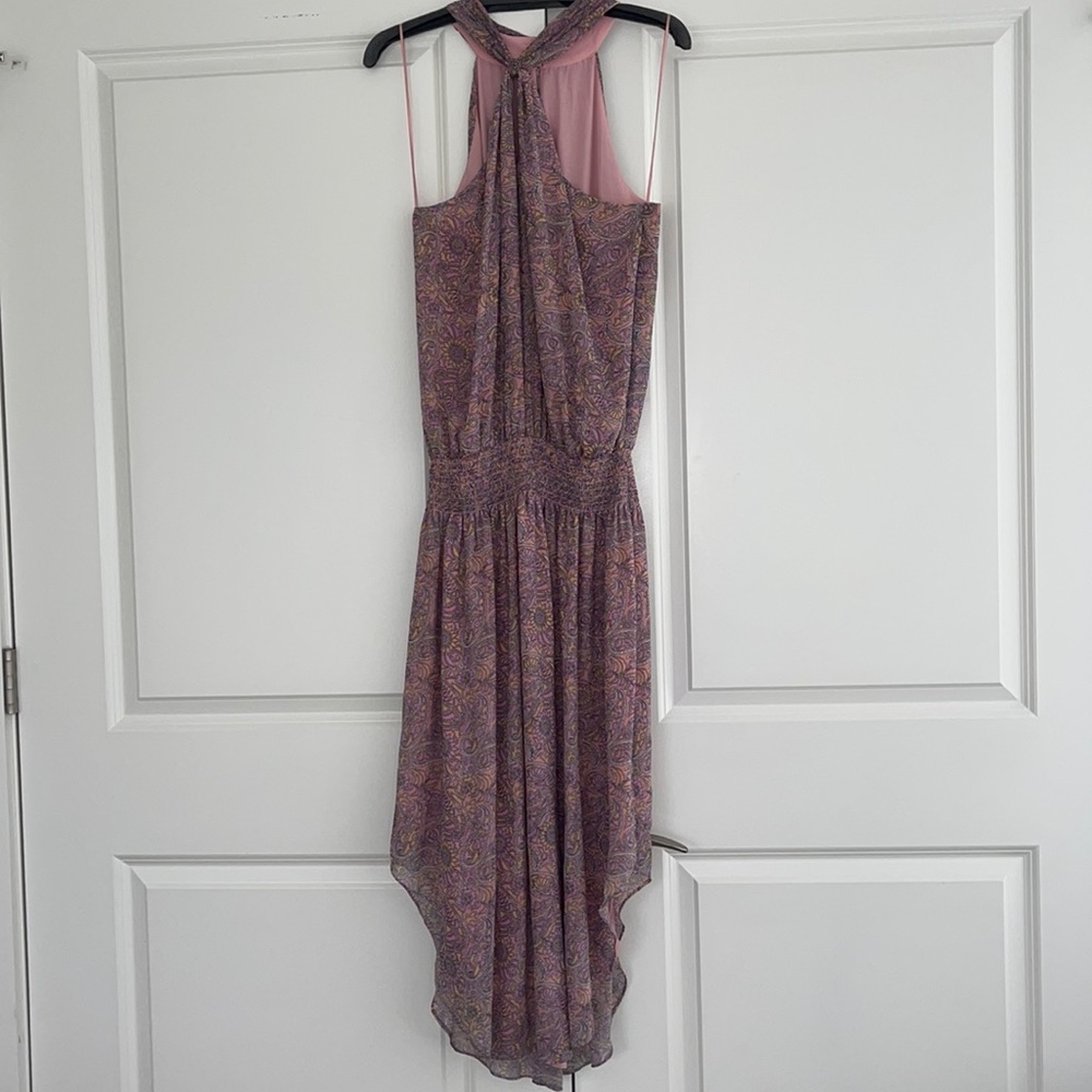 NWT Ramy Brook- Kent Dress (pink paisley) small